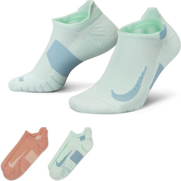 Nike Multiplier No-show Socks 2-pack Nike Multiplier No-show Socks 2-pack