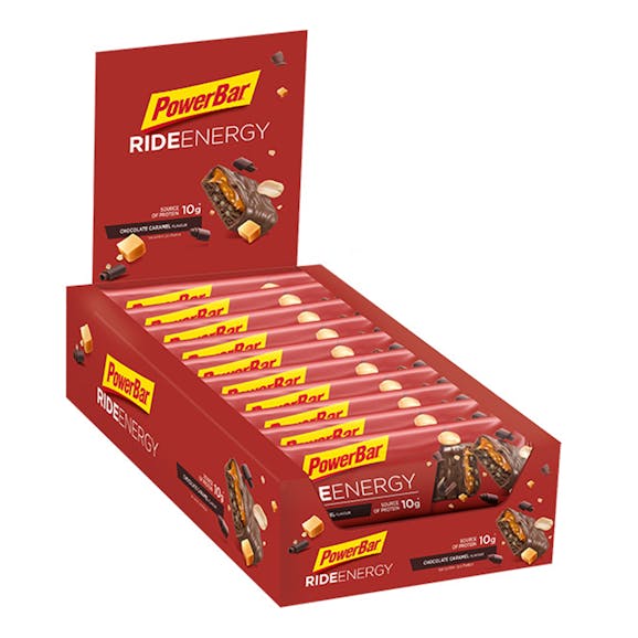 Powerbar Ride Energy Bar Chocolate-Caramel Box