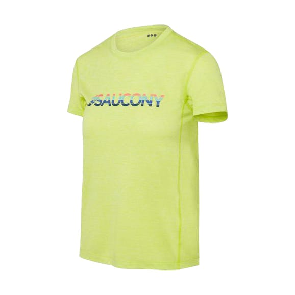 Saucony Stopwatch Graphic T-shirt Damen Saucony Stopwatch Graphic T-shirt Damen