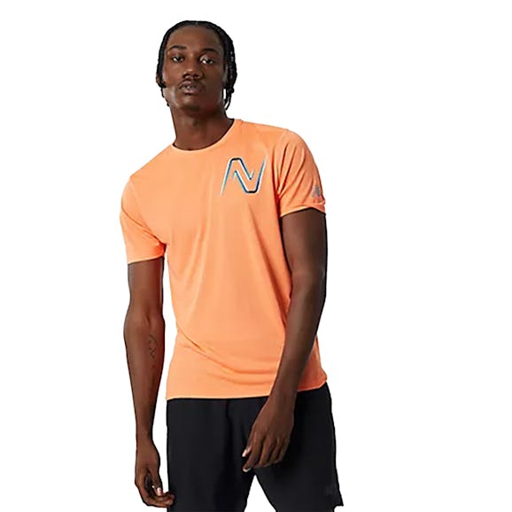 New Balance Impact Run Graphic T-shirt Herren New Balance Impact Run Graphic T-shirt Herren