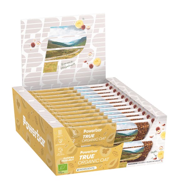Powerbar True Organic Oat Bar Banana Hazelnut Box Powerbar True Organic Oat Bar Banana Hazelnut Box
