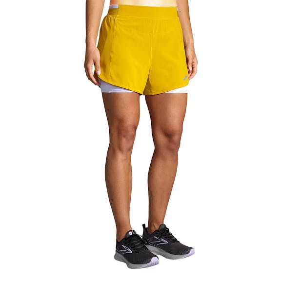 Brooks Run Within 2in1 4 Inch Short Damen Brooks Run Within 2in1 4 Inch Short Damen