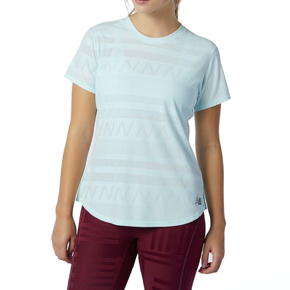 New Balance Q Speed Jacquard T-shirt Damen New Balance Q Speed Jacquard T-shirt Damen