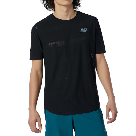 New Balance Q Speed Jacquard T-shirt Herren New Balance Q Speed Jacquard T-shirt Herren