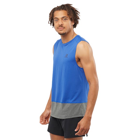 Salomon Cross Run Singlet Herren Salomon Cross Run Singlet Herren