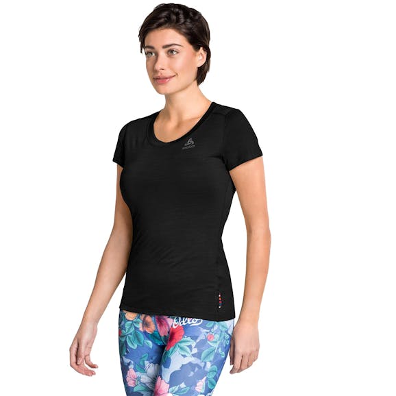Odlo Merino 130 Crew Nek T-shirt Damen Odlo Merino 130 Crew Nek T-shirt Damen