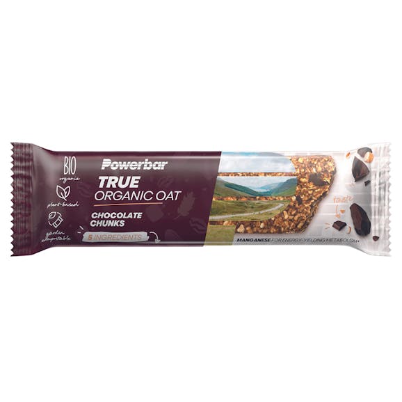 PowerBar True Organic Oat Bar Chocolate Chunks PowerBar True Organic Oat Bar Chocolate Chunks