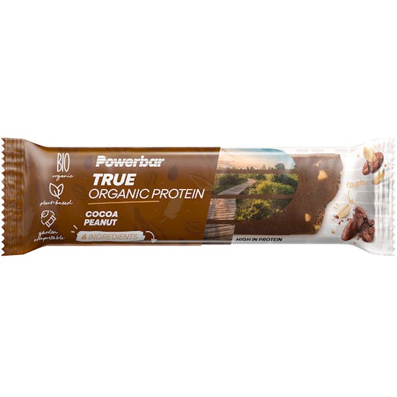 PowerBar True Organic Protein Bar Cocoa Peanut PowerBar True Organic Protein Bar Cocoa Peanut