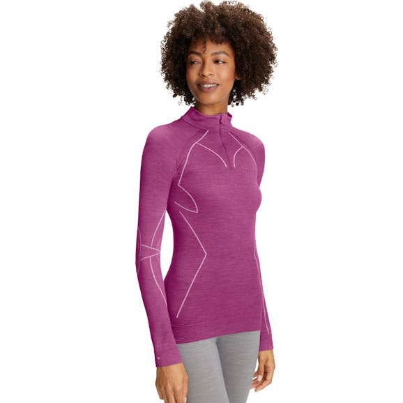 Falke Regular Fit Wooltech Zip Shirt Femme Falke Regular Fit Wooltech Zip Shirt Femme