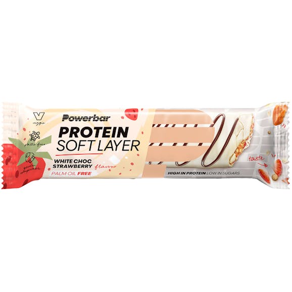 PowerBar Protein Soft Layer Bar White Chocolate Strawberry PowerBar Protein Soft Layer Bar White Chocolate Strawberry