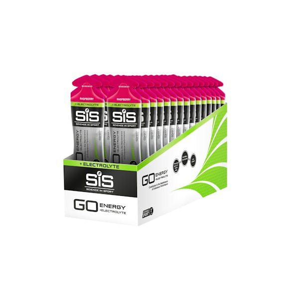 SIS Go Energy + Electrolyte Gel Raspberry 60ml SIS Go Energy + Electrolyte Gel Raspberry 60ml