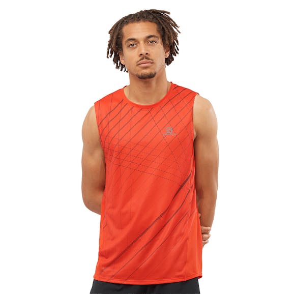 Salomon Sense Aero Trail Singlet Herren Salomon Sense Aero Trail Singlet Herren