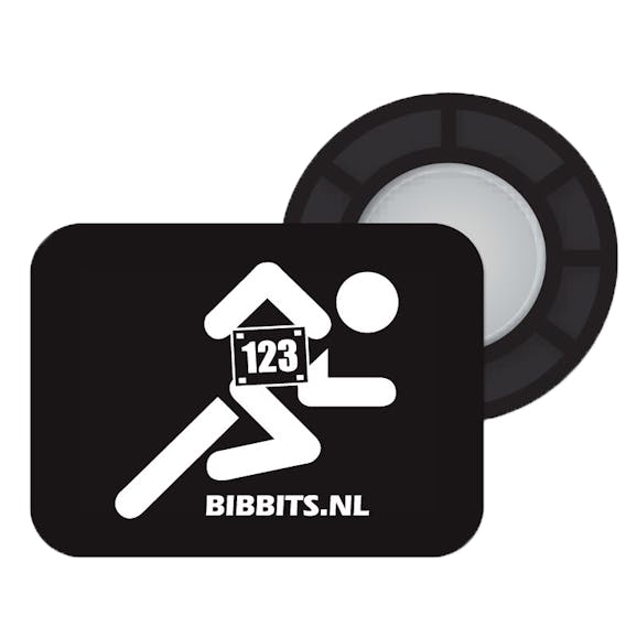 BibBits Race Number Magnets Runner