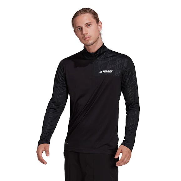 adidas Terrex Multi Half Zip Shirt Herren adidas Terrex Multi Half Zip Shirt Herren