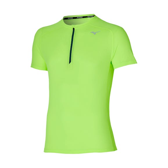 Mizuno Trail DryAeroFlow Half Zip T-shirt Herren Mizuno Trail DryAeroFlow Half Zip T-shirt Herren