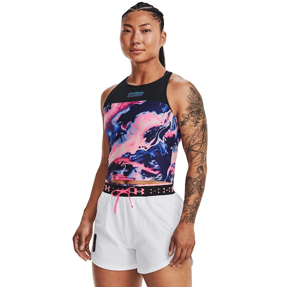 Under Armour Run Anywhere Crop Singlet Damen Under Armour Run Anywhere Crop Singlet Damen