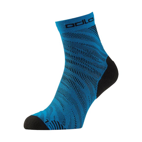 Odlo Ceramicool Run Graphic Quarter Socks 2-pack Odlo Ceramicool Run Graphic Quarter Socks 2-pack