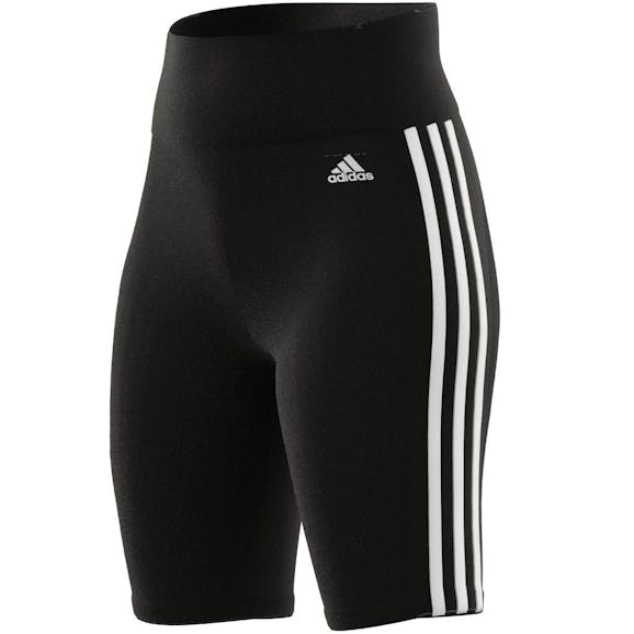 adidas 3 Stripes High Rise Short Tight Damen adidas 3 Stripes High Rise Short Tight Damen