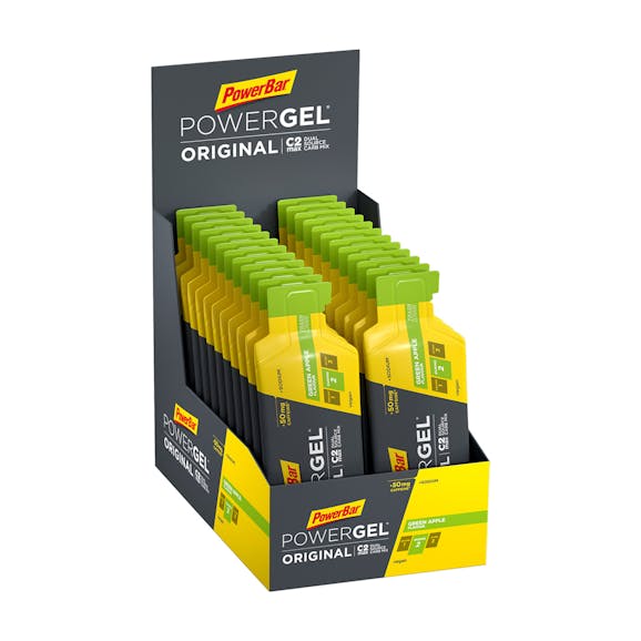 PowerBar Powergel + Cafeine Green Apple 41g Box PowerBar Powergel + Cafeine Green Apple 41g Box