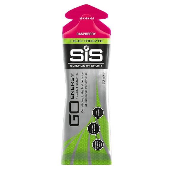 SIS Go Energy+ Electrolyte Gel Raspberry 60ml SIS Go Energy+ Electrolyte Gel Raspberry 60ml