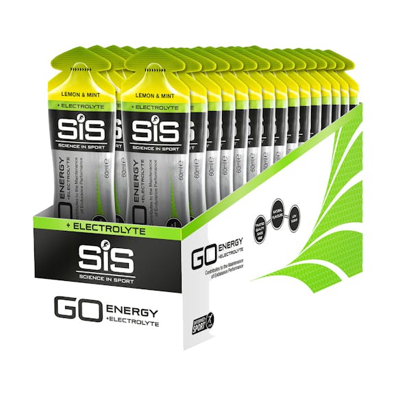 SIS Go Energy + Electrolyte Gel Lemon Mint 60ml SIS Go Energy + Electrolyte Gel Lemon Mint 60ml