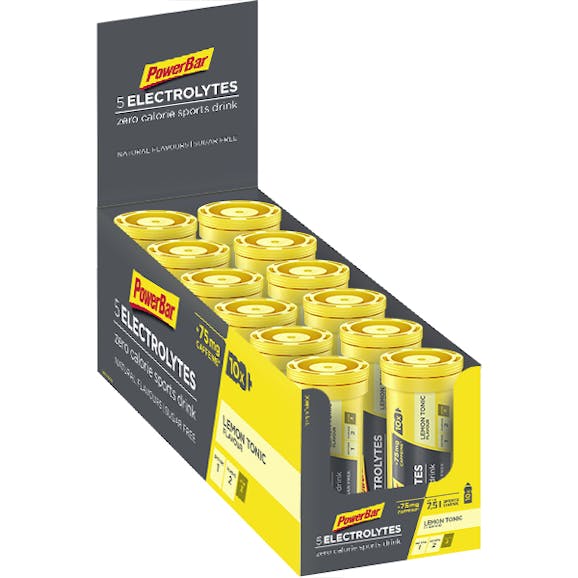 PowerBar Electrolyte Tablet Lemon Tonic Boost Box PowerBar Electrolyte Tablet Lemon Tonic Boost Box
