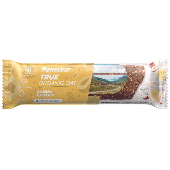 Powerbar True Organic Oat Bar Banana Hazelnut Powerbar True Organic Oat Bar Banana Hazelnut