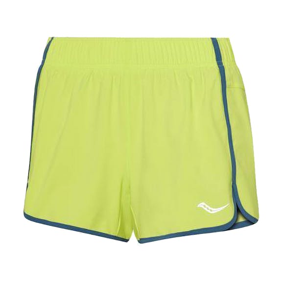 Saucony Outpace 3 Inch Short Damen Saucony Outpace 3 Inch Short Damen