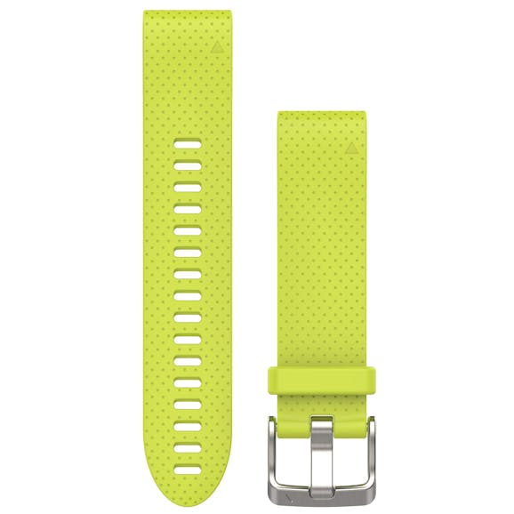 Garmin Quickfit Watch Band Silicone 20mm Neon Yellow