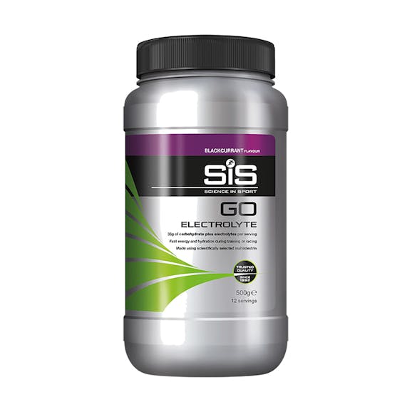 SIS Go Energy + Electrolyte Blackcurrant 500g SIS Go Energy + Electrolyte Blackcurrant 500g