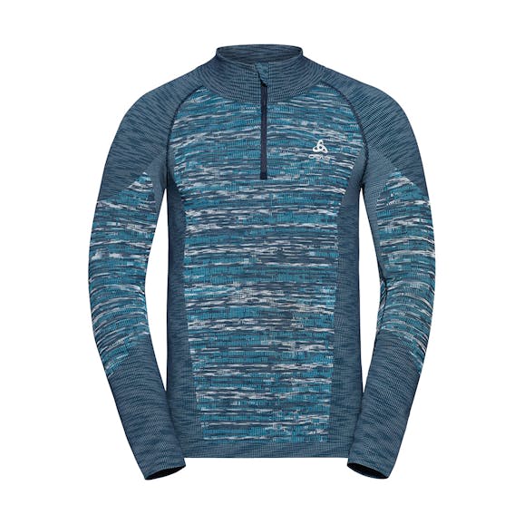 Odlo Blackcomb Eco 1/2 Zip Turtle Neck Shirt Men Odlo Blackcomb Eco 1/2 Zip Turtle Neck Shirt Men