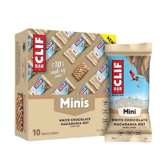 Clif Bar Mini White Chocolate Macadamia Nut Box Clif Bar Mini White Chocolate Macadamia Nut Box