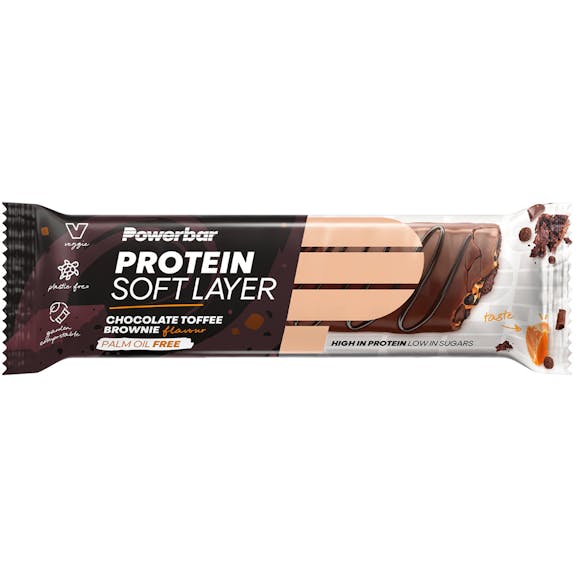 PowerBar Protein Soft Layer Bar Chocolate Toffee Brownie PowerBar Protein Soft Layer Bar Chocolate Toffee Brownie