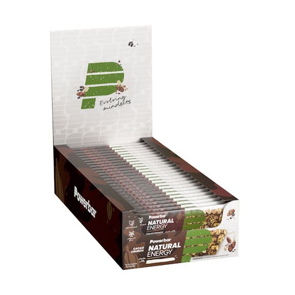 Powerbar Natural Energy Cereal Bar Cacao Crunch Box Powerbar Natural Energy Cereal Bar Cacao Crunch Box