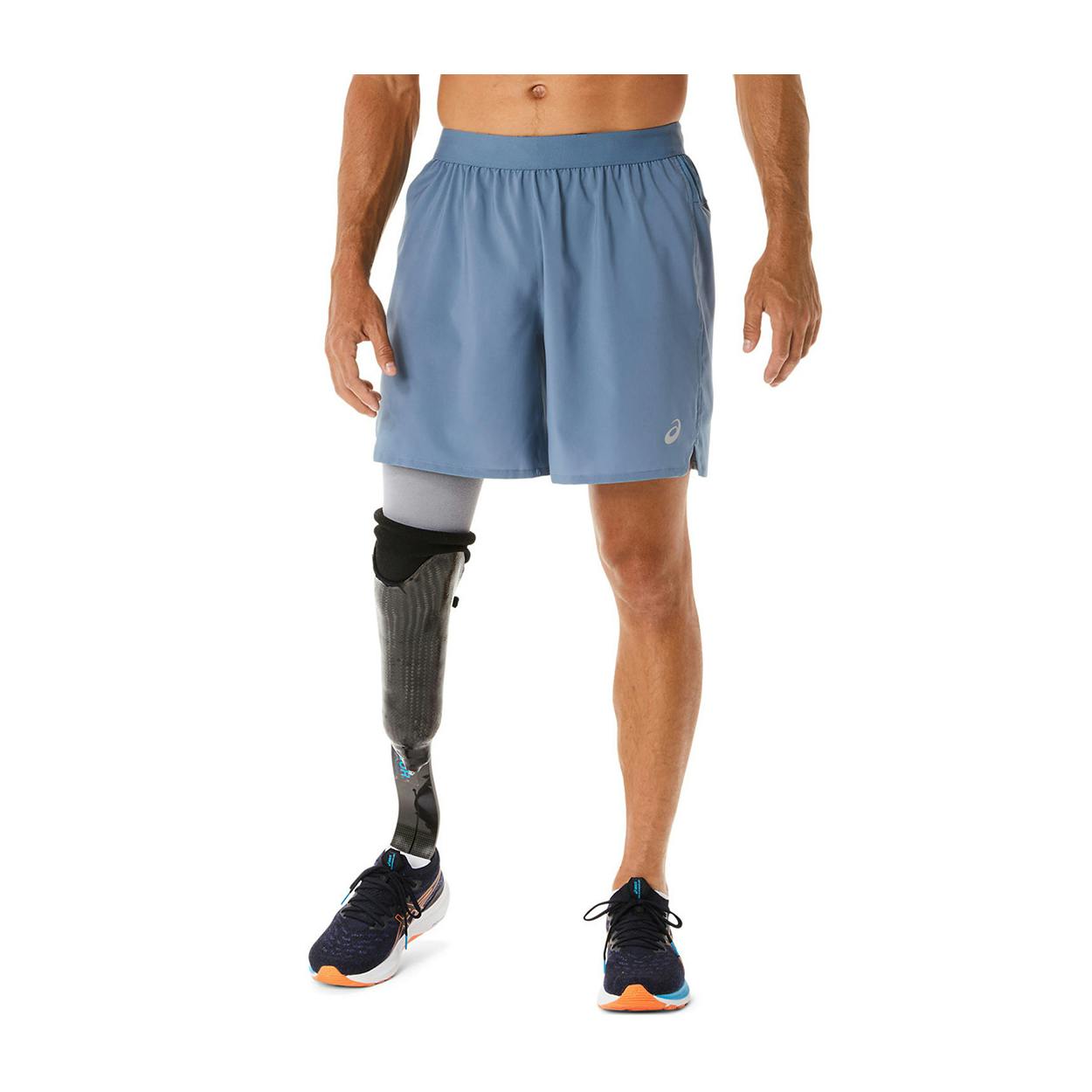 Asics mens hot sale running shorts