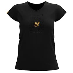 Compressport Performance T-shirt - Black Edition 2022 Dame