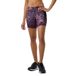 New Balance Printed Impact Run Fitted Short Dame