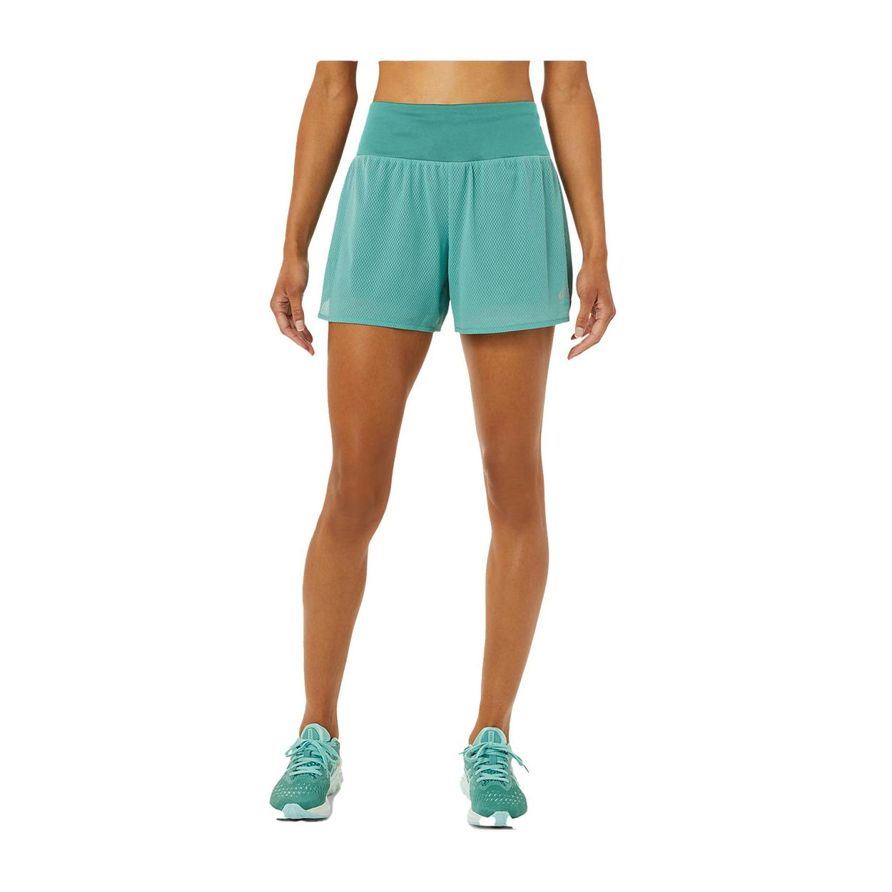 Asics running 2025 shorts womens