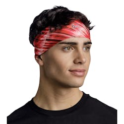 Buff Fastwick Headband Jaru Dark Red Unisexe