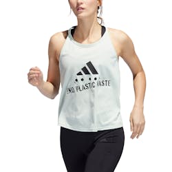 adidas End Plastic Waste Graphic Singlet Dame