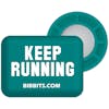 BibBits Magnetische Startnummernhalter Keep Running
