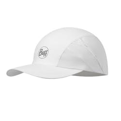 Buff Pro Run Cap R-Solid White