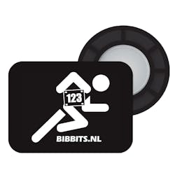 BibBits Race Number Magnets Runner