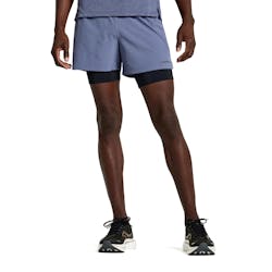 Saucony Outpace 4 Inch 2in1 Short Homme