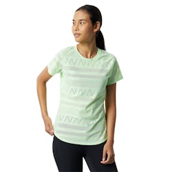 New Balance Q Speed Jacquard T-shirt Dam
