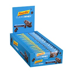 PowerBar Clean Whey Bar Chocolate Brownie Box