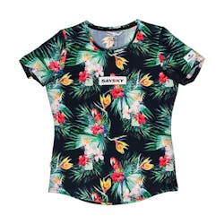 SAYSKY Floral Combat T-shirt Dame
