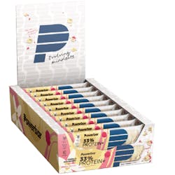 Powerbar Protein Plus 33% Bar Vanilla-Raspberry 90 Gram Box Unisexe