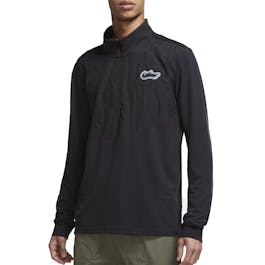 Nike men's wild run element hooded half zip top Clearance
