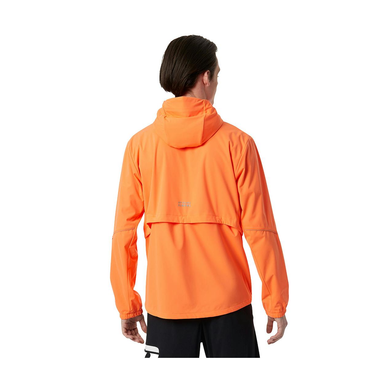 New balance orange running jacket Clearance